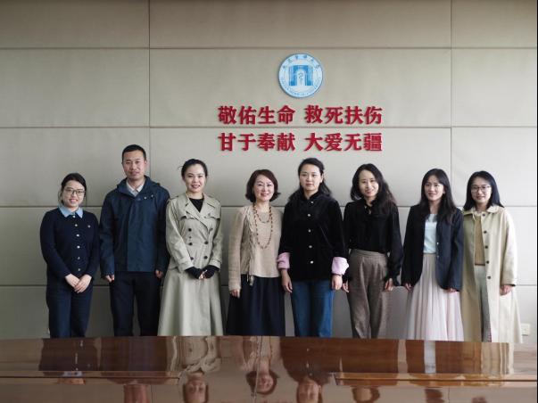 遵义医科大学对外合作交流处来我校调研交流
